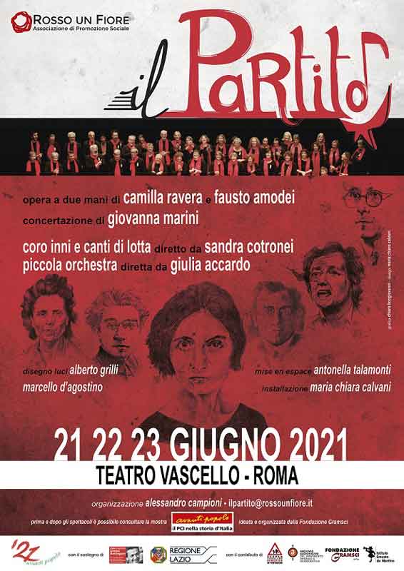 Teatro Vascello "Il Partito – una cantata politica".