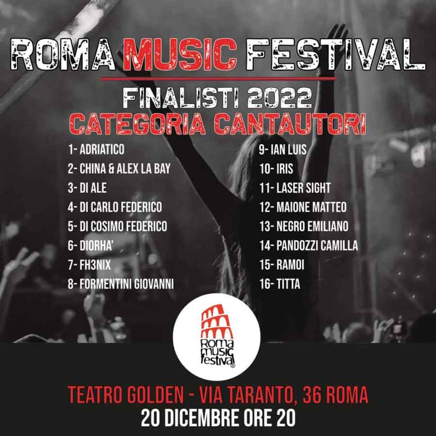 Gran finale del Roma Musi Festival.