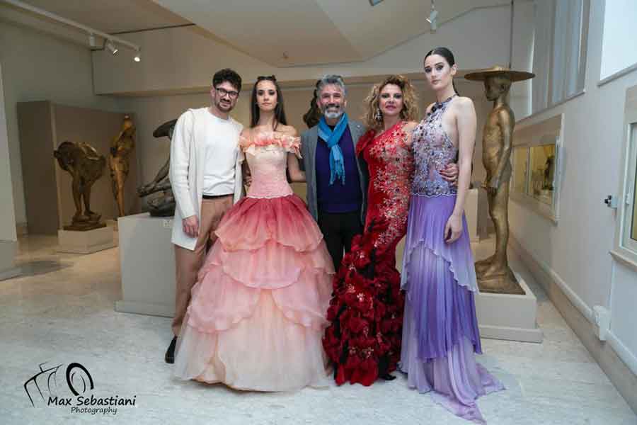 Alta Moda “Md’art Rome International”.