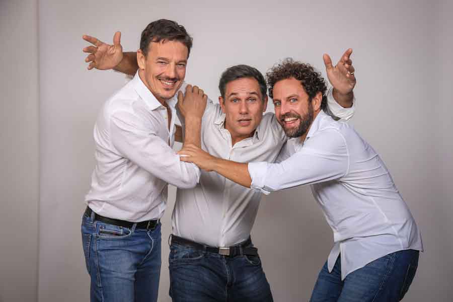 Teatro Manzoni “Tre uomini e una culla”,