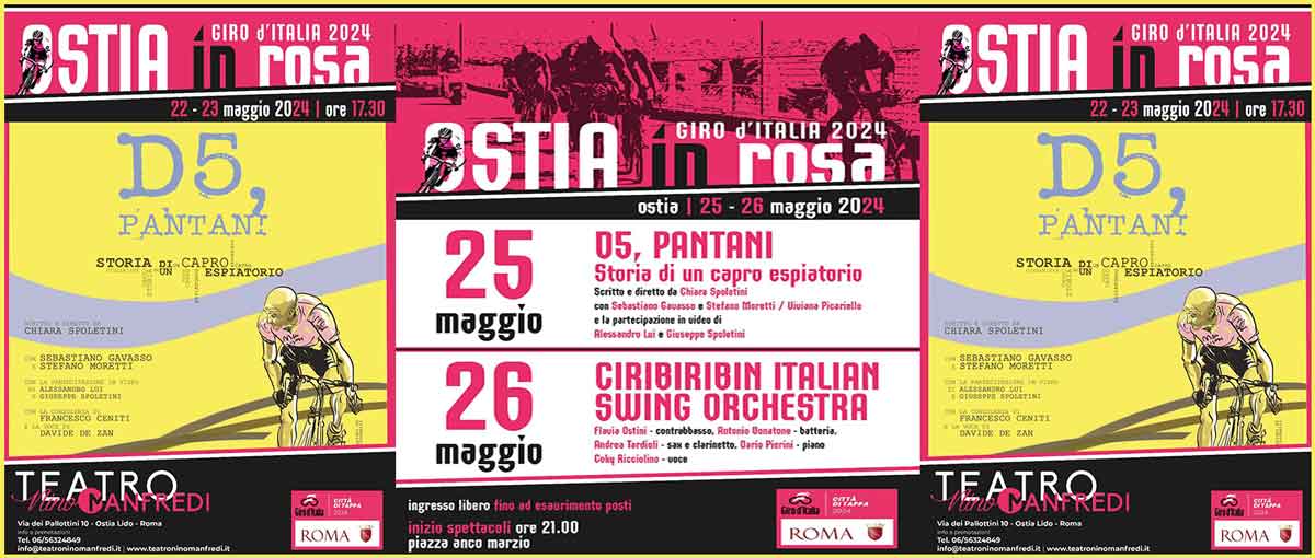 Giro d’Italia 2024 – Ostia in Rosa.