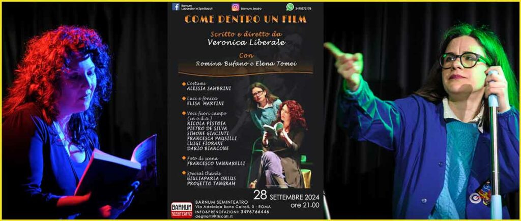 Barnum Seminteatro “Come dentro un film”.