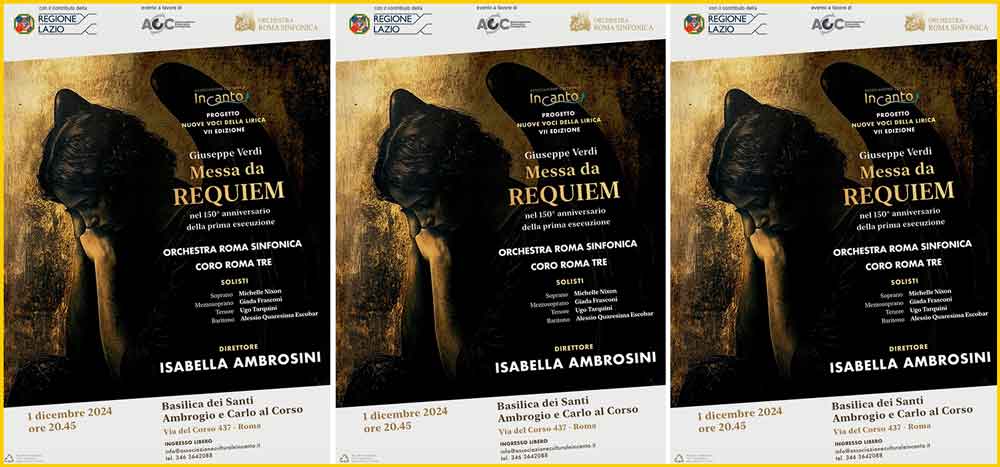 La “Messa da Requiem” di Verdi risuona a Roma